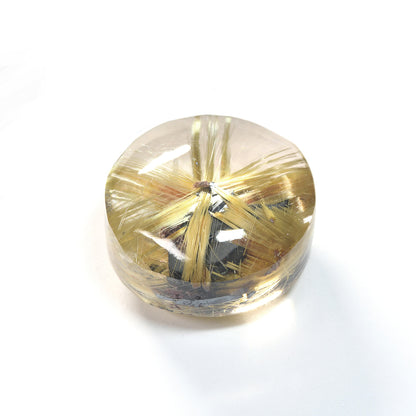 [限定販売] ブラジル産 放射ルチルクォーツ  ルース 20ct #SJ094