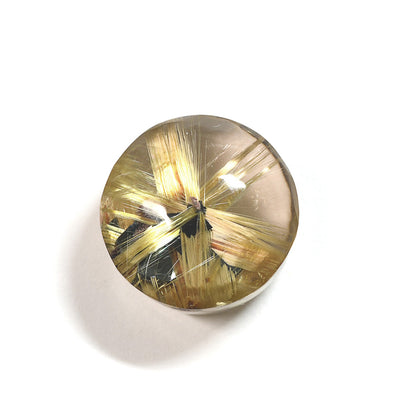 [限定販売] ブラジル産 放射ルチルクォーツ  ルース 20ct #SJ094