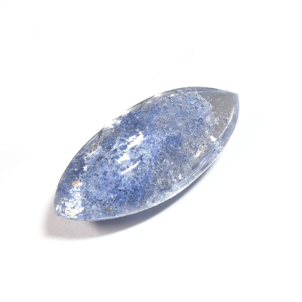 [限定販売] ブラジル産 デュモルチェライトインクォーツ  ルース 11.32ct #SJ095