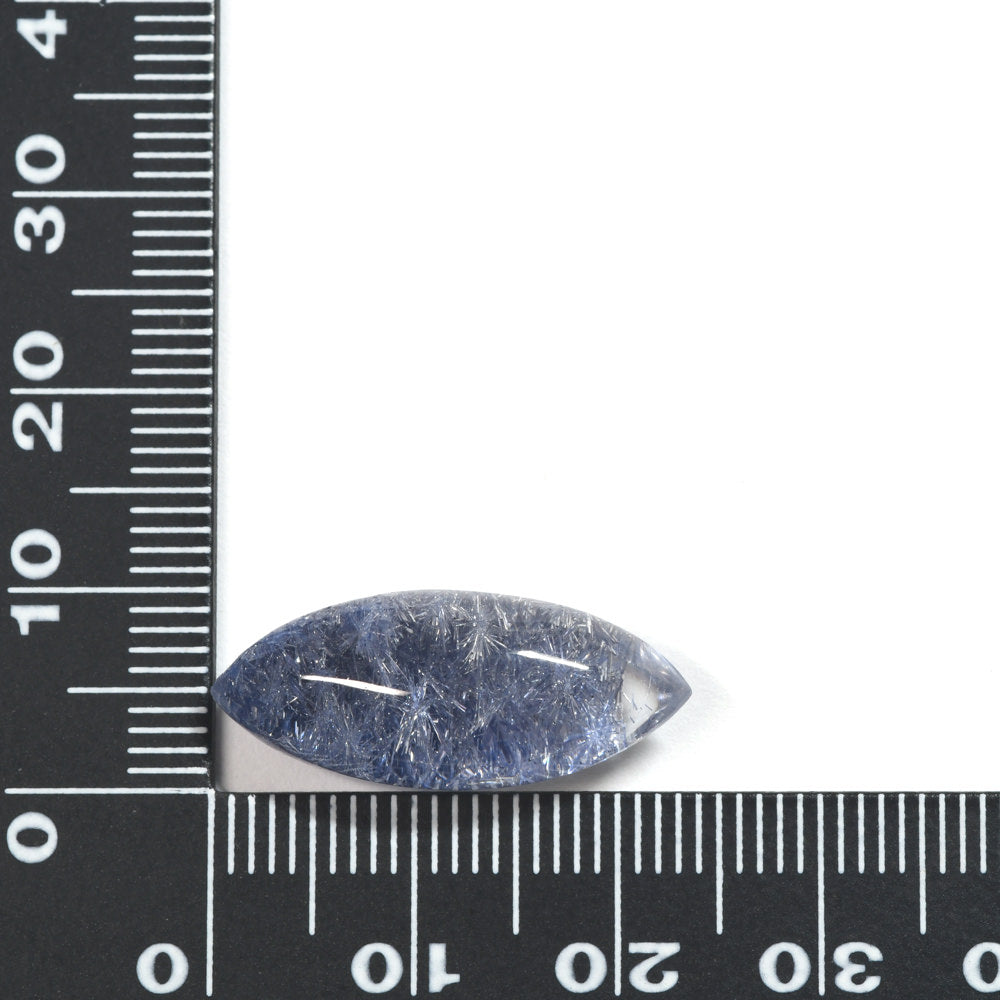 [限定販売] ブラジル産 デュモルチェライトインクォーツ  ルース 11.32ct #SJ095