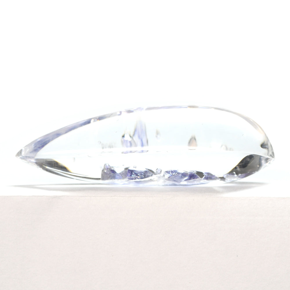 [限定販売] マダガスカル産 フローライトインクォーツ  ルース 21.266ct #SJ099