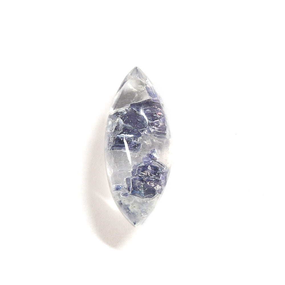 [限定販売] マダガスカル産 フローライトインクォーツ  ルース 4.39ct #SJ100