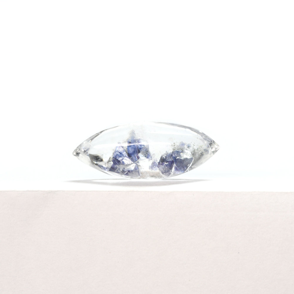 [限定販売] マダガスカル産 フローライトインクォーツ  ルース 4.39ct #SJ100