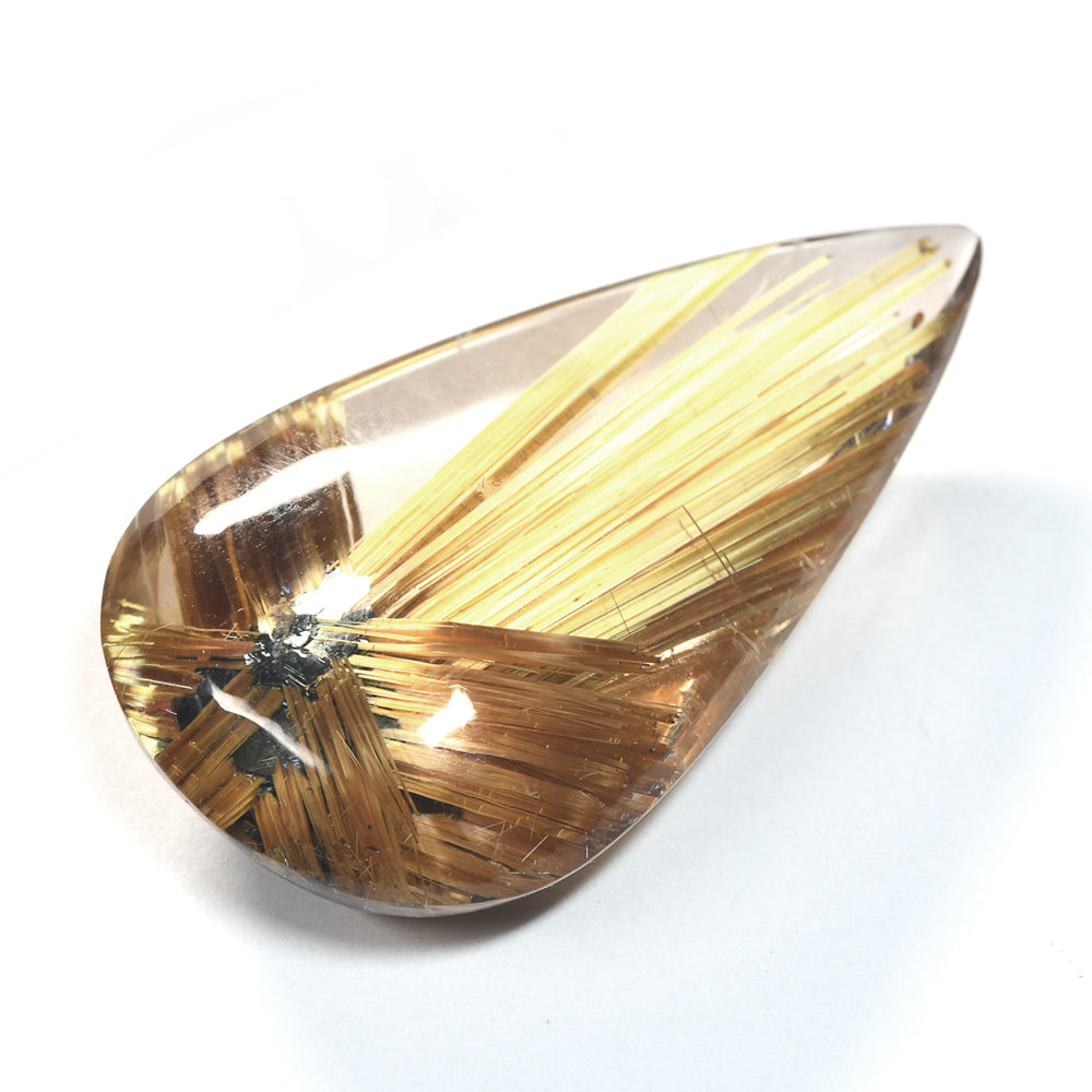 [限定販売] ブラジル産 太陽放射タイチンルチルクォーツ  ルース 29.088ct #SJ102