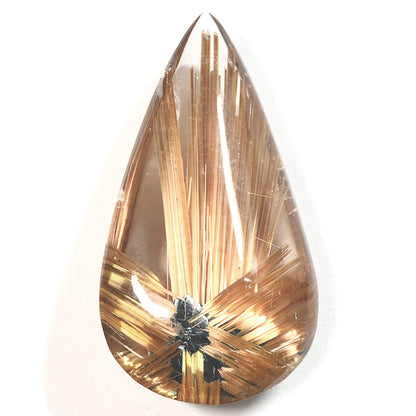 [限定販売] ブラジル産 太陽放射タイチンルチルクォーツ  ルース 29.088ct #SJ102
