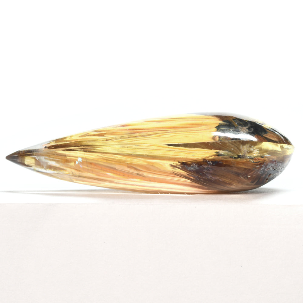[限定販売] ブラジル産 太陽放射タイチンルチルクォーツ  ルース 29.088ct #SJ102