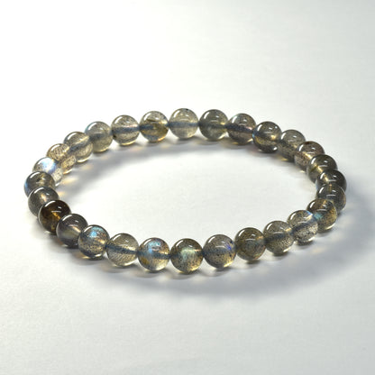 ラブラドライト ブレスレット 6.5mm #SJ140