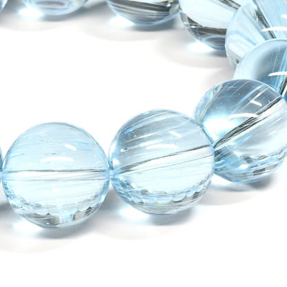 [限定販売] ブルートパーズキャッツアイ ブレスレット 15-15.5mm #SJ501