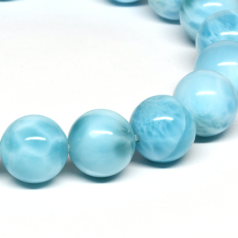 [限定販売] ラリマー ブレスレット 10.5mm #SJ504