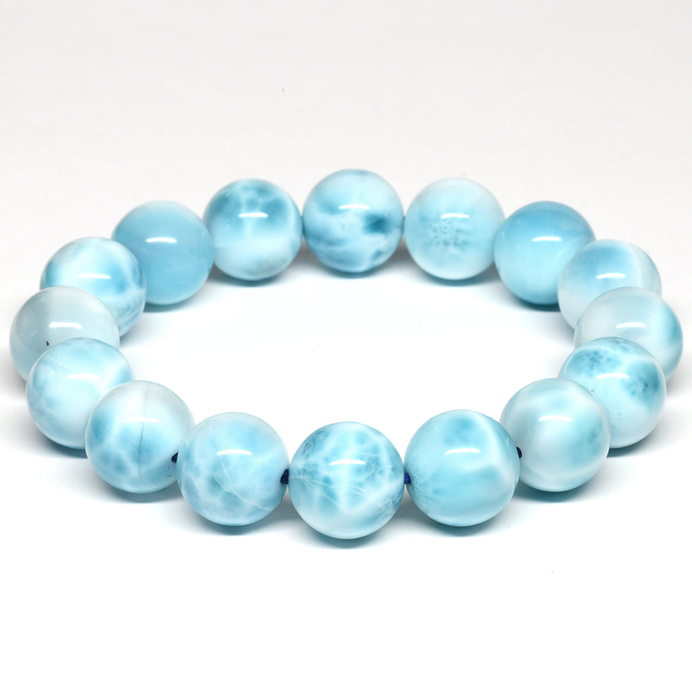 [限定販売] ラリマー ブレスレット 12-12.5mm #SJ505