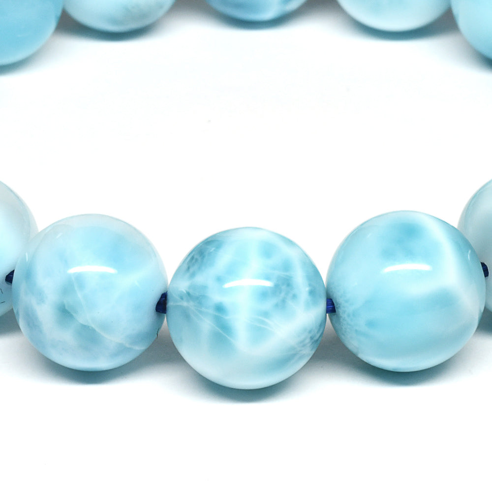 [限定販売] ラリマー ブレスレット 12-12.5mm #SJ505