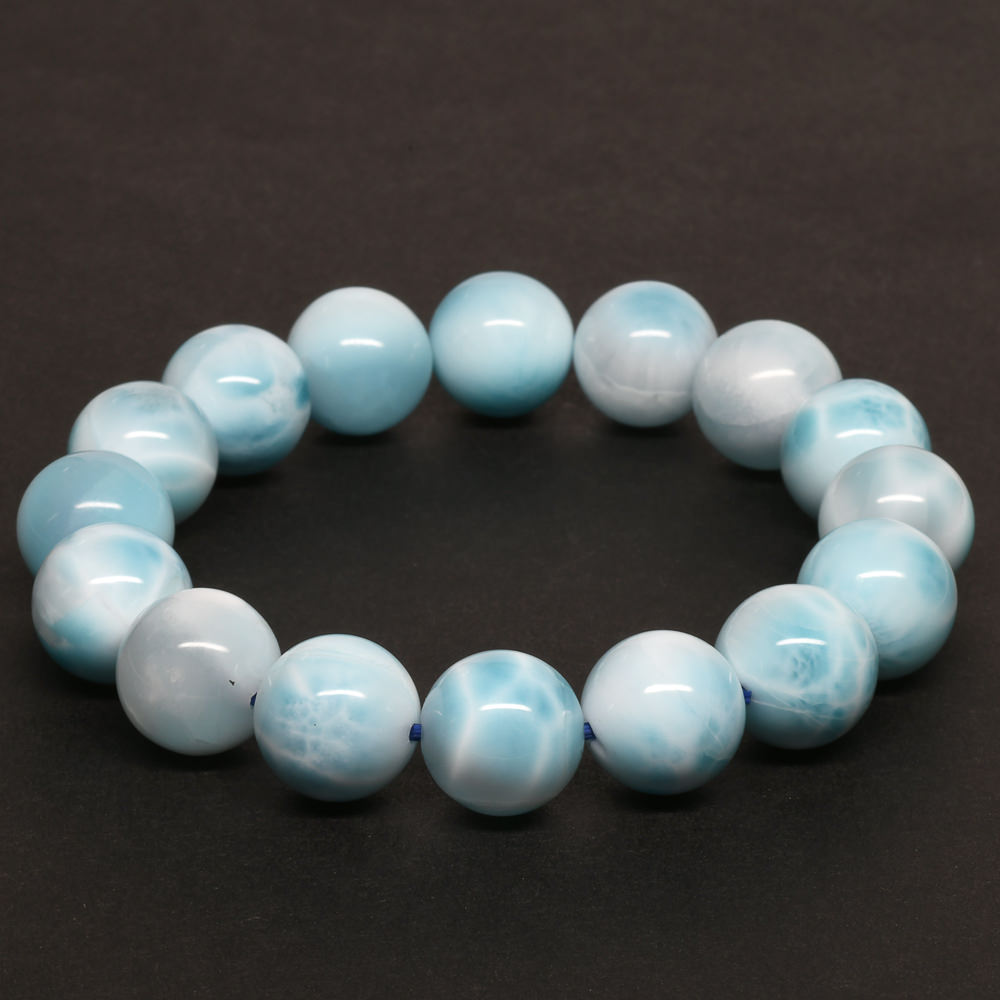[限定販売] ラリマー ブレスレット 12-12.5mm #SJ505