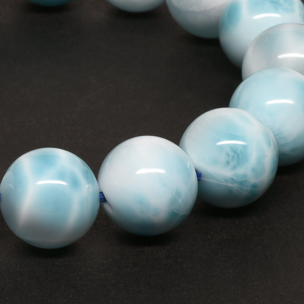 [限定販売] ラリマー ブレスレット 12-12.5mm #SJ505