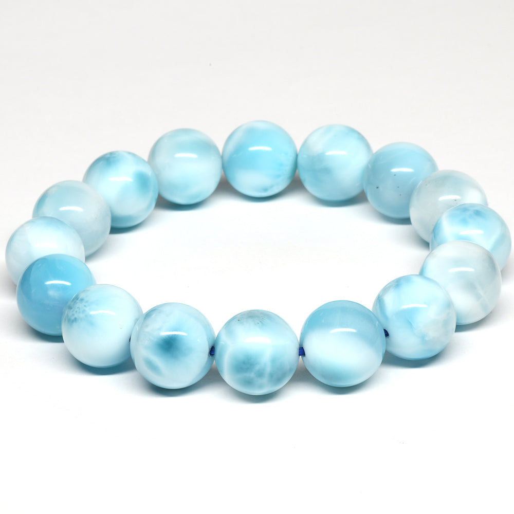 [限定販売] ラリマー ブレスレット 12-12.5mm #SJ505