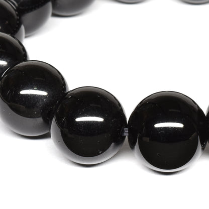 チベット産 モリオン ブレスレット 14mm #T3214