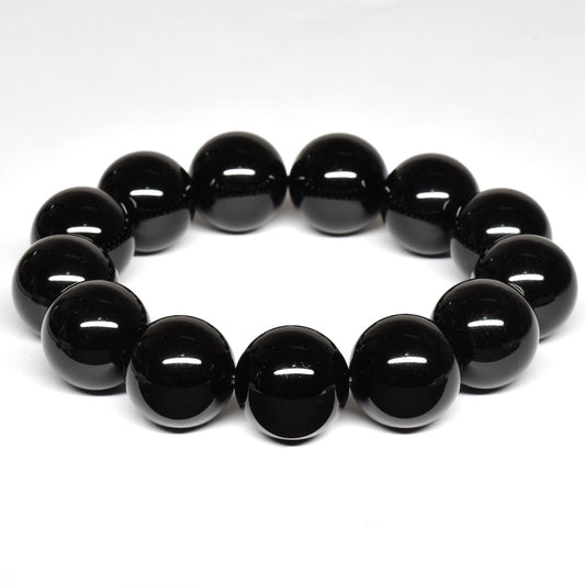 チベット産 モリオン ブレスレット 16mm #T3216