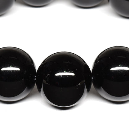 チベット産 モリオン ブレスレット 16mm #T3216