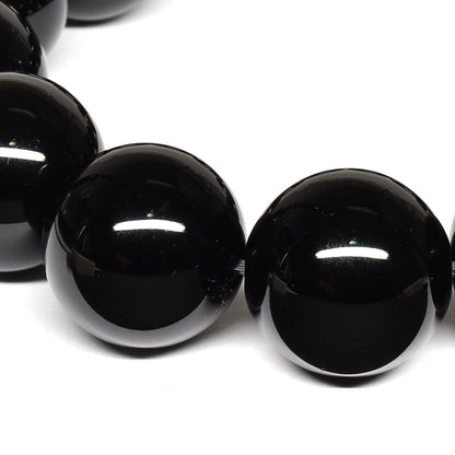チベット産 モリオン ブレスレット 18mm #T3218