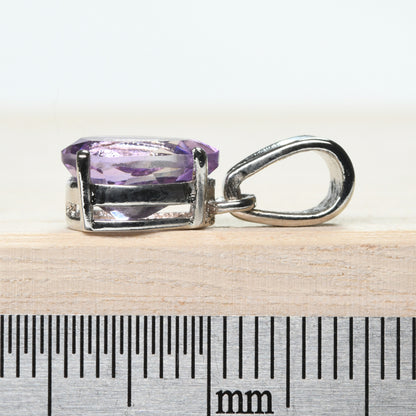 ピンクアメジスト ペンダントトップ 7x10mm #TP1004