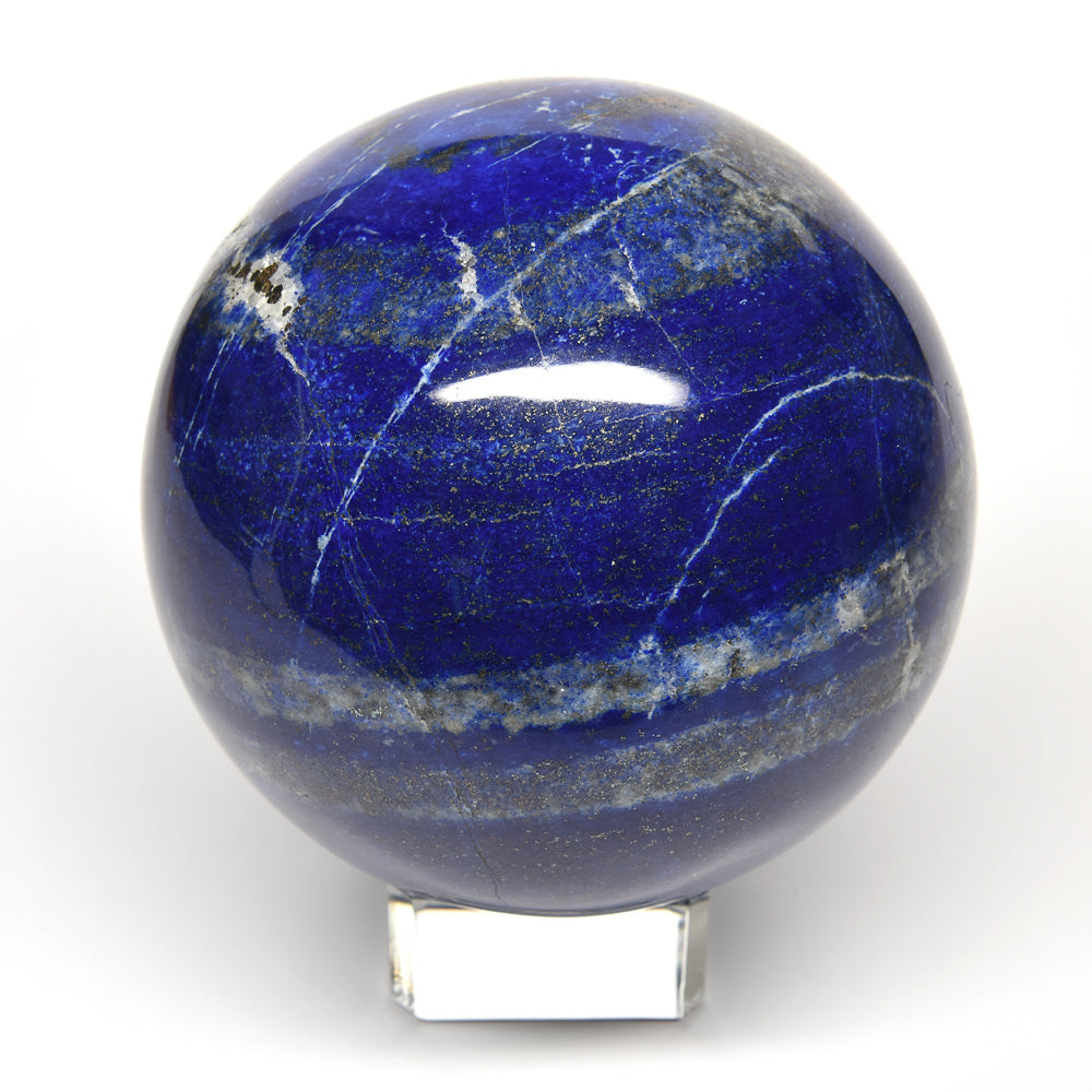 アフガニスタン産ラピスラズリ 丸玉 80mm #UC101