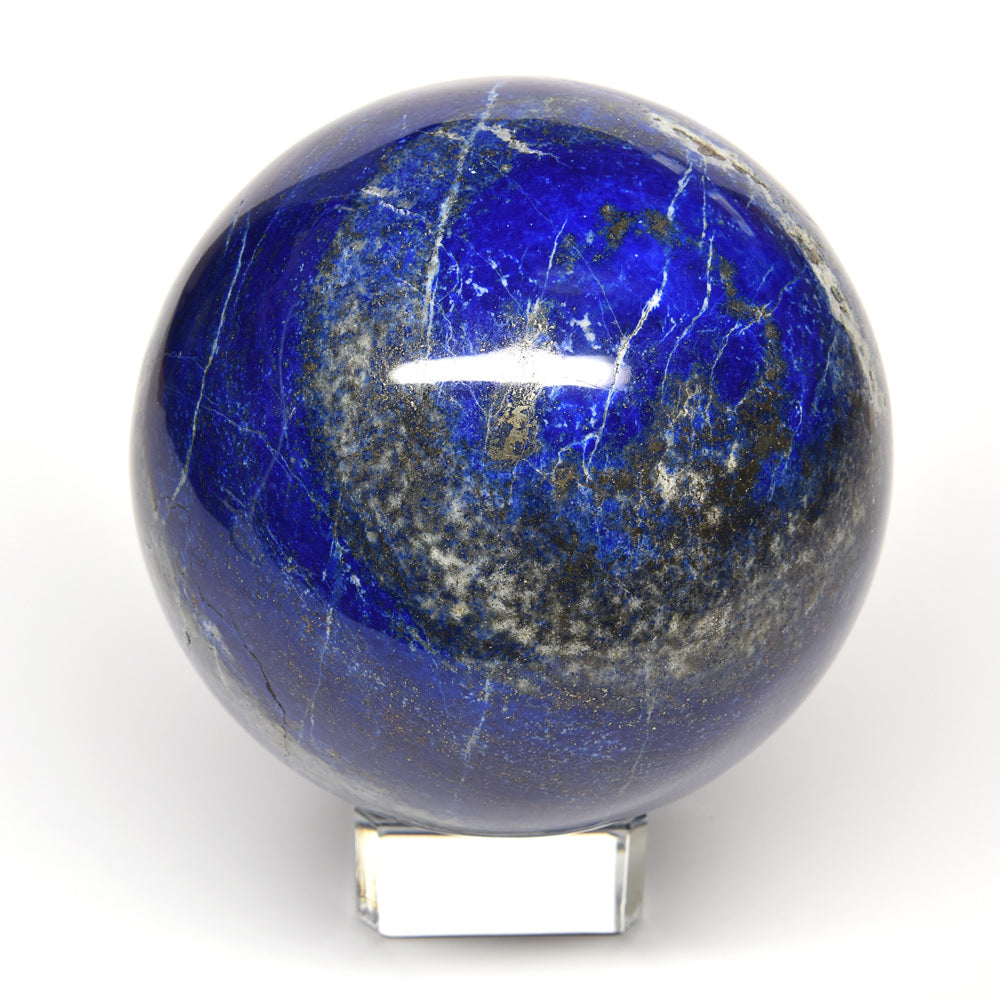 アフガニスタン産ラピスラズリ 丸玉 80mm #UC101