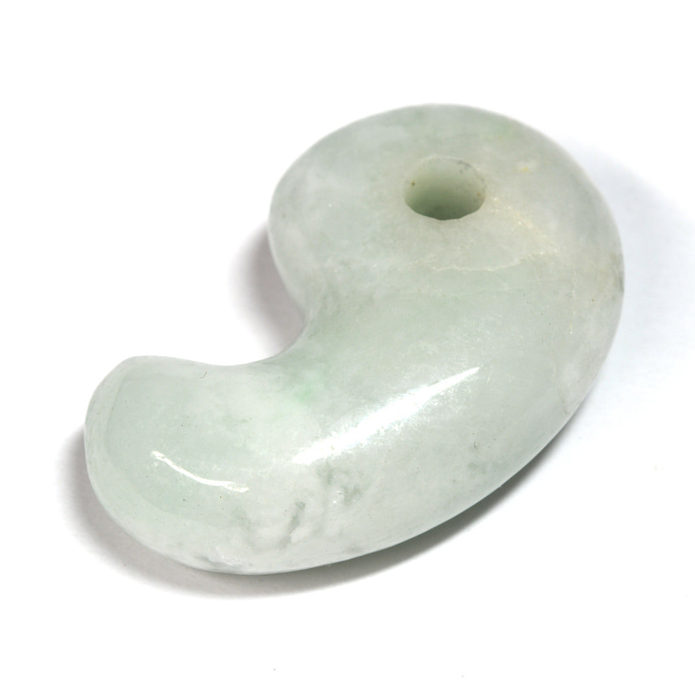 [鑑別付] 糸魚川翡翠 勾玉 30x20x10mm #UC110