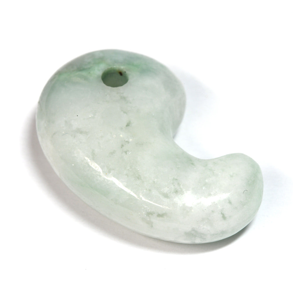 [鑑別付] 糸魚川翡翠 勾玉 30x20x10mm #UC110