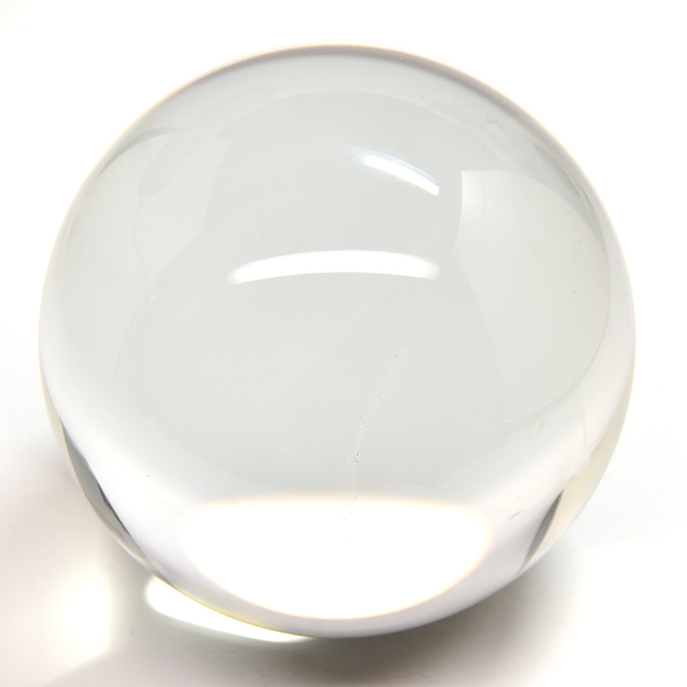 [鑑別付]ブラジル産天然水晶 丸玉 74.8mm [龍木彫台座付] #UC333