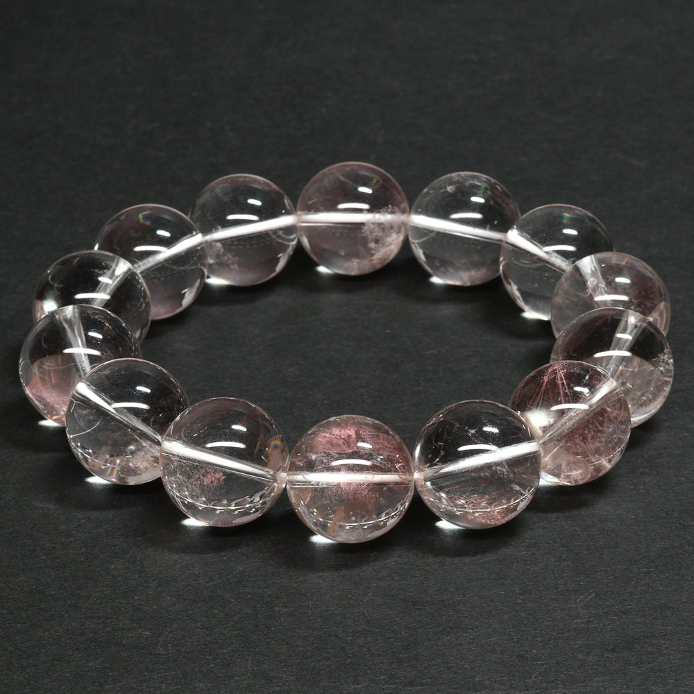 ピンクエンジェルラダークォーツ ブレスレット 18-18.5mm #UC343