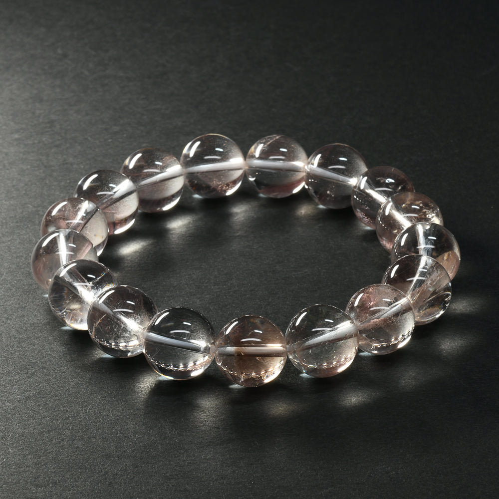 ピンクエンジェルラダークォーツ ブレスレット 12.5mm #UC344
