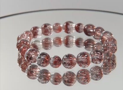 レピドクロサイトインクォーツ ブレスレット 8-10.5mm #RL146