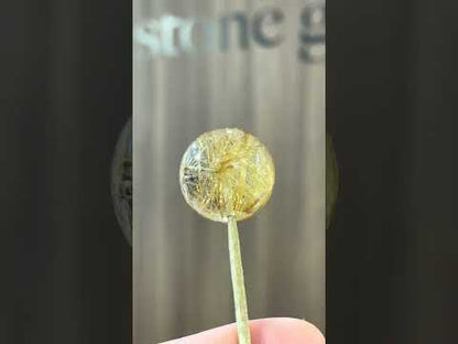 タイチンルチルクォーツ ビーズ 20.1mm #SD064