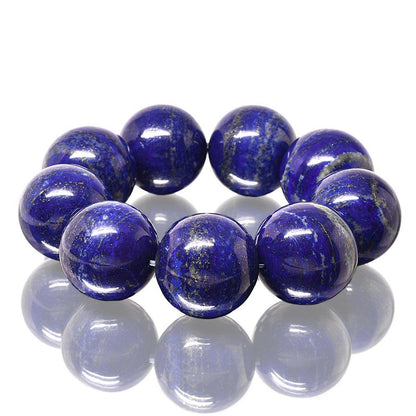 [オーナー秘蔵] ラピスラズリ ブレスレット 30mm #DK124 - premium stone gallery