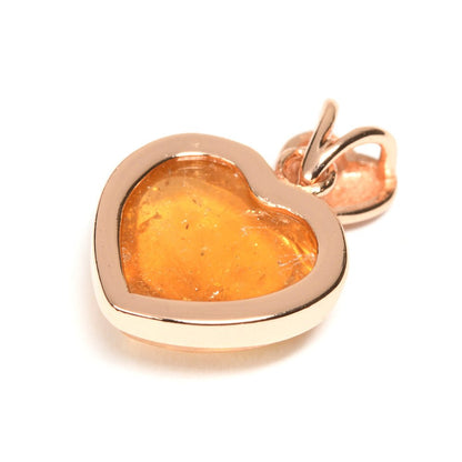 イエロー・トルマリン ペンダントトップ 10x12x5mm #PJ300 - premium stone gallery LIVE